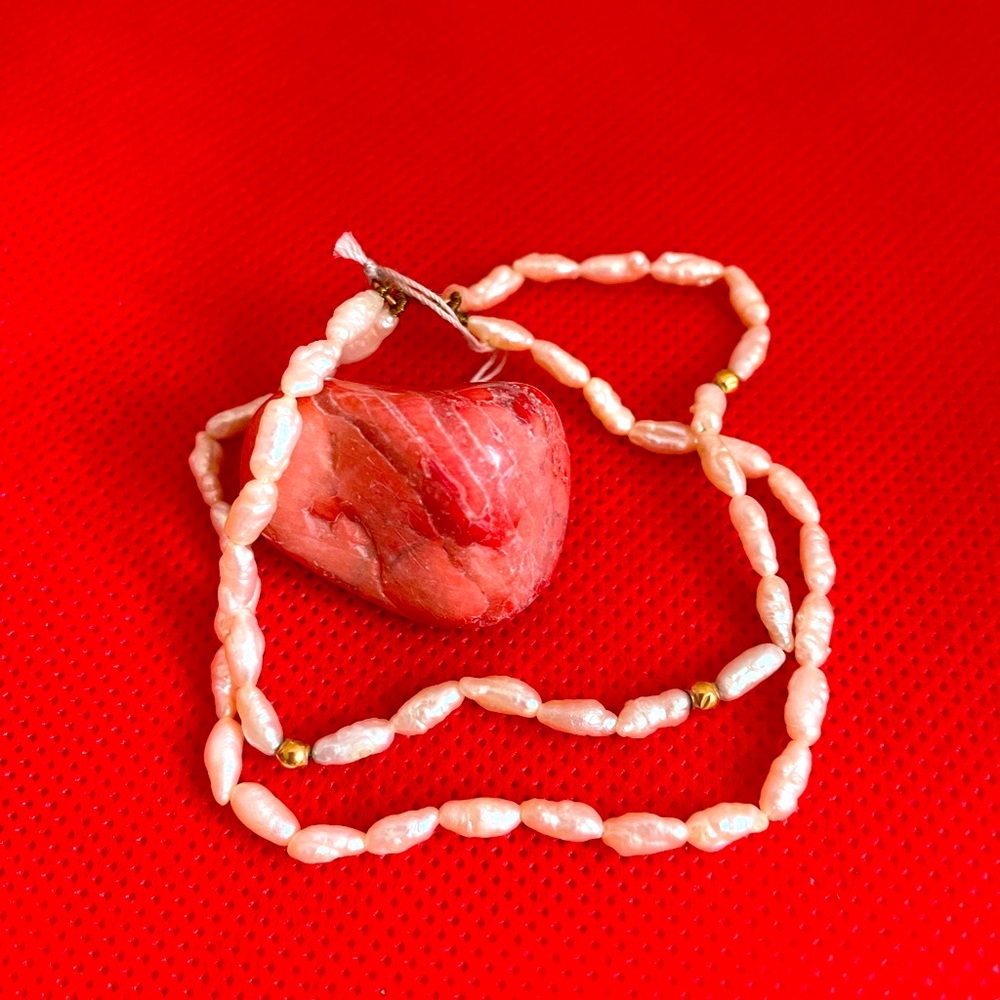Pearl/gold bead (10K) double strand bracelet.
